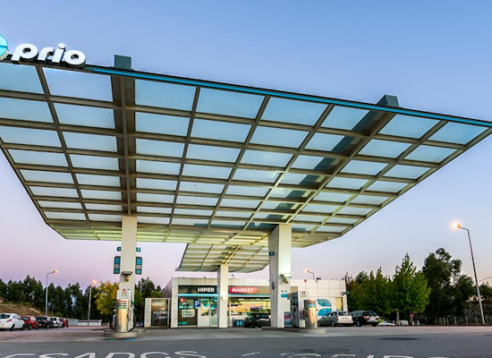 Projeto de estação de serviço
